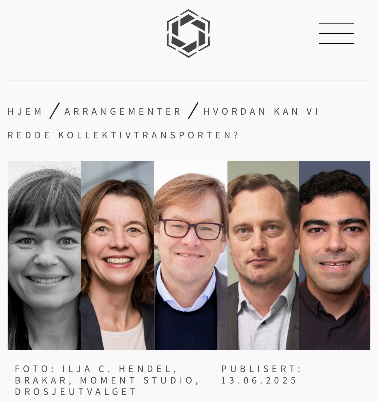 Bildet viser 5 personer