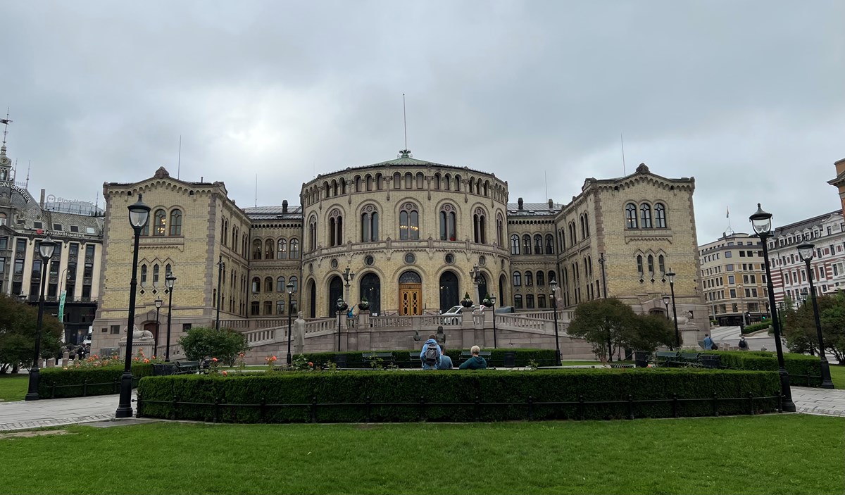 Bildet viser Stortinget i Oslo