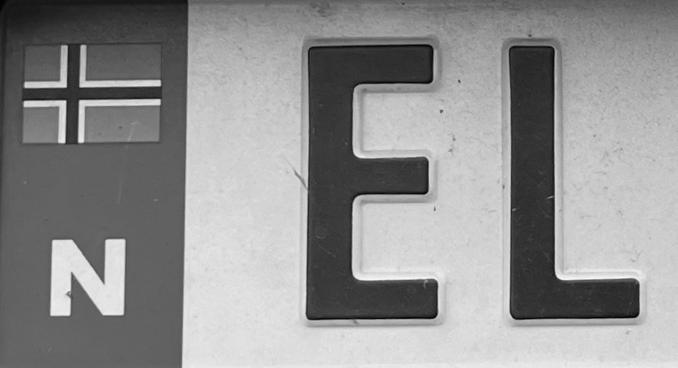 Bilde av EL bil merke