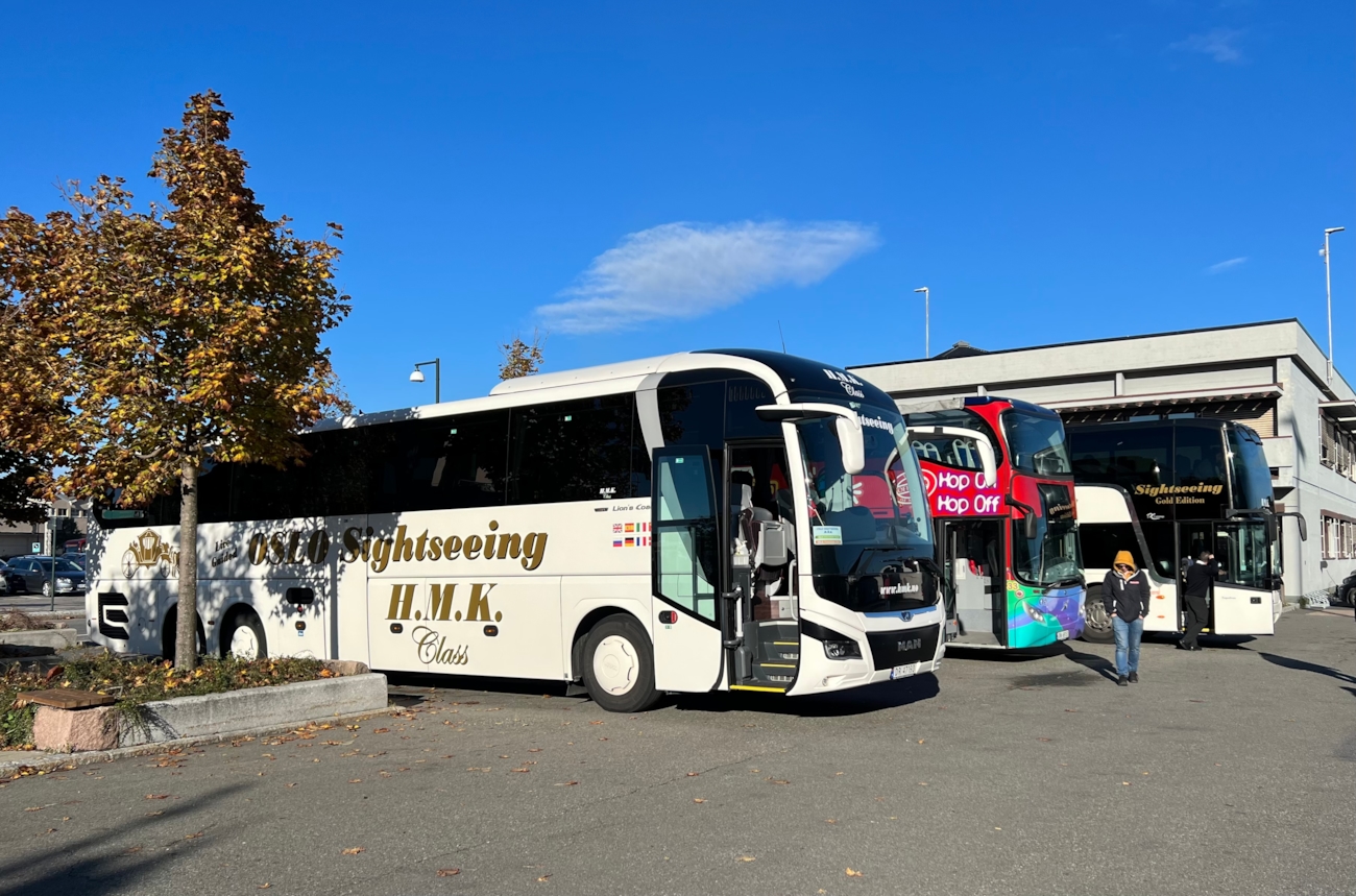 Norsk og utenlandske turbusser